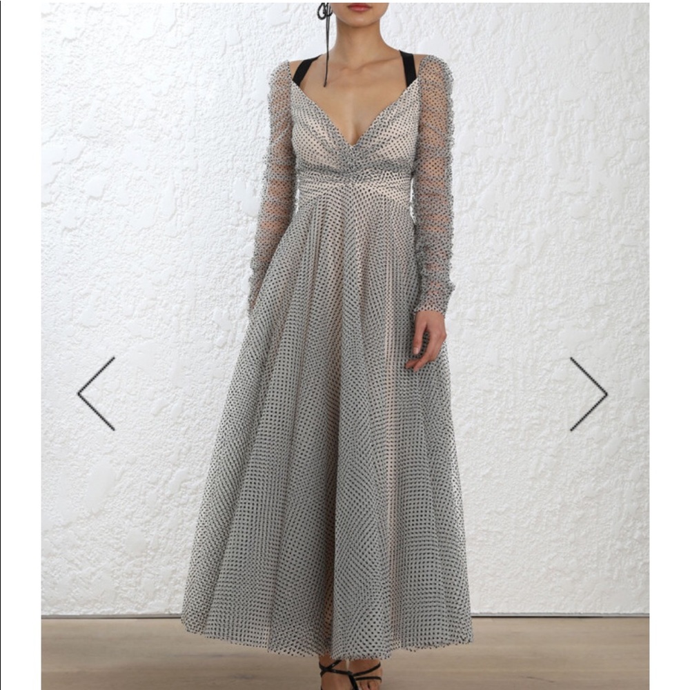 ZIMMERMANN Authentic Tempest Ballet Dress polka Dot Blake Lively Dress